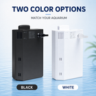 OUKMAO black and white internal aquarium filter color options