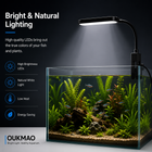 OUKMAO USB Aquarium Clip Light – 3W / 5W LED Fish Tank Light