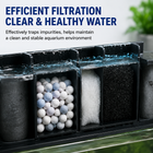 OUKMAO Aquarium Quartz Filter Media Balls – Biological Filtration Media