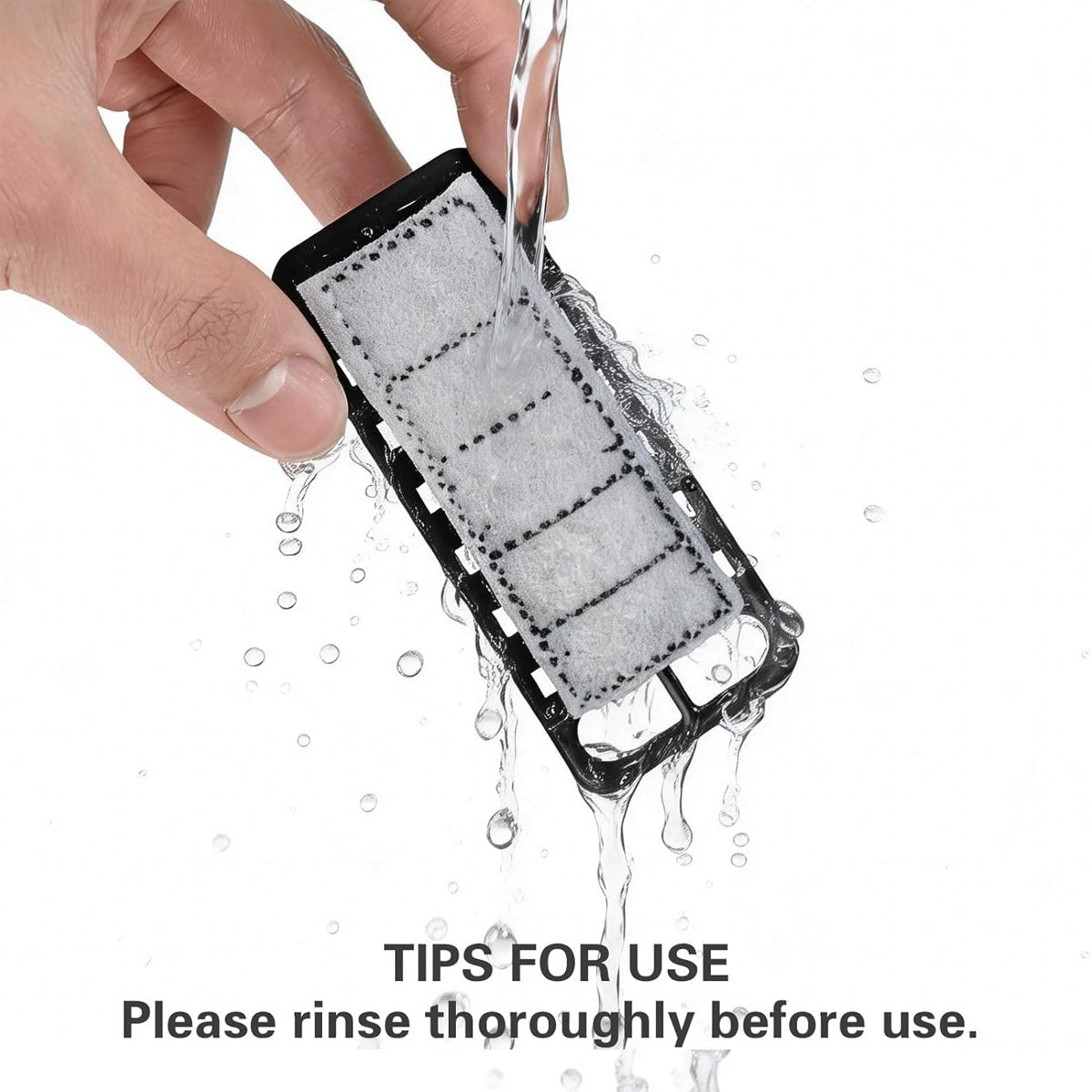 Fish Tank Filter, 160L/H Suitable for aquariums under 20L Aquarium Filter, Adjustable flow rate, 3-in-1 filter cartridge (Black, 3W)