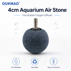 OUKMAO 4cm Aquarium Air Stone Ball – Fine Bubble Oxygen Diffuser