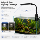 OUKMAO USB Aquarium Clip Light – 3W / 5W LED Fish Tank Light