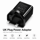 OUKMAO USB Power Adapter for Aquarium Equipment | US / UK / EU Plug | 5V USB Power Supply