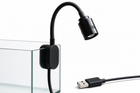 OUKMAO USB Clip-On Aquarium Spotlight with Flexible Gooseneck