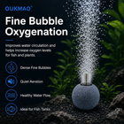 OUKMAO 4cm Aquarium Air Stone Ball – Fine Bubble Oxygen Diffuser